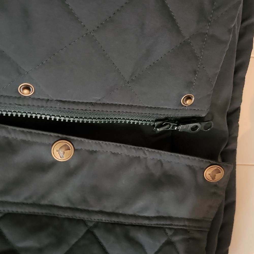 Vintage Dover Quilted Equestrian Vest